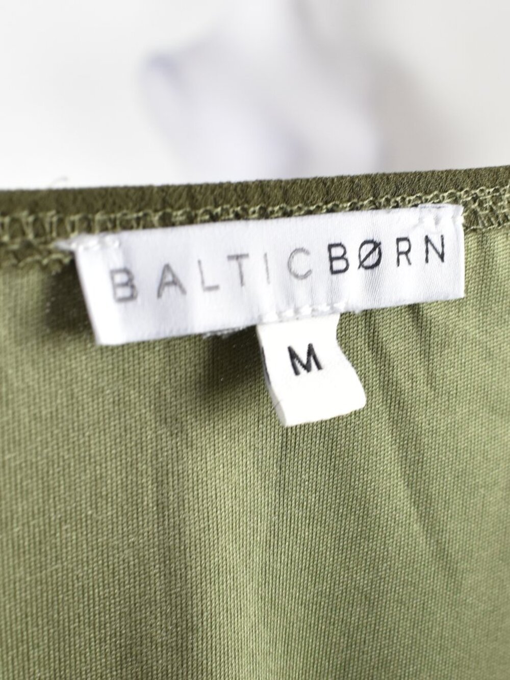 Baltic Born Victoria Olive Green Off Shoulder Maxi Dress - M - Picture 10 of 10